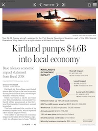 Kirtland AFB article