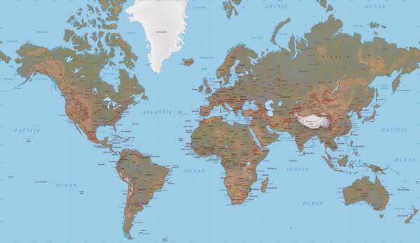 Mercator projection